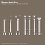 Grand Decor Pilastervoet PL277 - polyurethaan, 11 x 25,4 cm