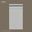 Grand Decor Pilastervoet PL278 - polyurethaan, 13,8 x 25,4 cm