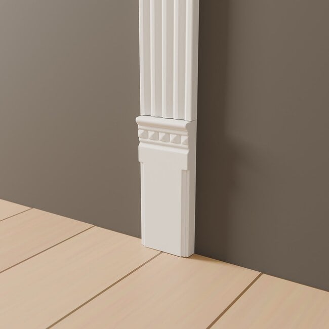 Grand Decor Pilasterset PL252 + PL250 + PL251N - polyurethaan, hoogte 241,5 cm
