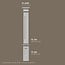 Grand Decor Pilasterset PL266 + PL276 + PL265N - polyurethaan, hoogte 281 cm