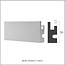 Tesori LED sierlijst voor indirecte verlichting XPS, KD301 (90x40 mm), lengte 1,15 m