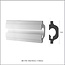 Tesori LED sierlijst voor indirecte verlichting XPS, KD119 (165 x 70 mm), lengte 1,15 m
