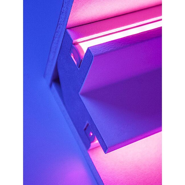 Tesori LED sierlijst voor indirecte verlichting XPS, KD203 (95 x 95 mm), lengte 1,15 m
