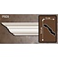 Grand Decor Kroonlijst P809 (64 x 60 mm), polyurethaan, lengte 2 m