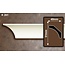 Grand Decor Kroonlijst P941 / K261 (51 x 48 mm), polyurethaan, lengte 2 m
