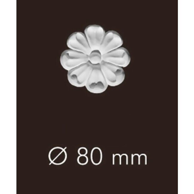 Grand Decor Rozet R617 diameter 8,0 cm