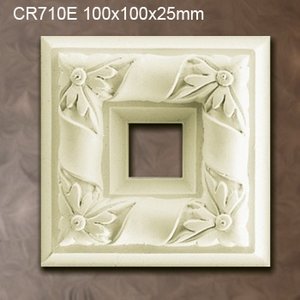 Grand Decor CR710E Ornamenten (100 x 100 mm), polyurethaan, set (4 stuks)