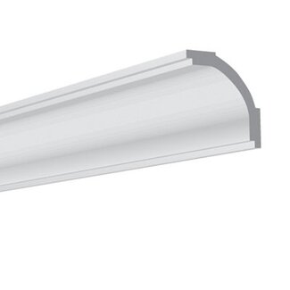 Vidella Plafondlijst Sierlijst, VJ50 (50 x 50 mm), lengte 2 m