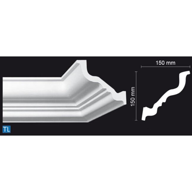 NMC Nomastyl Plus TL (150 x 150 mm), lengte 2 m