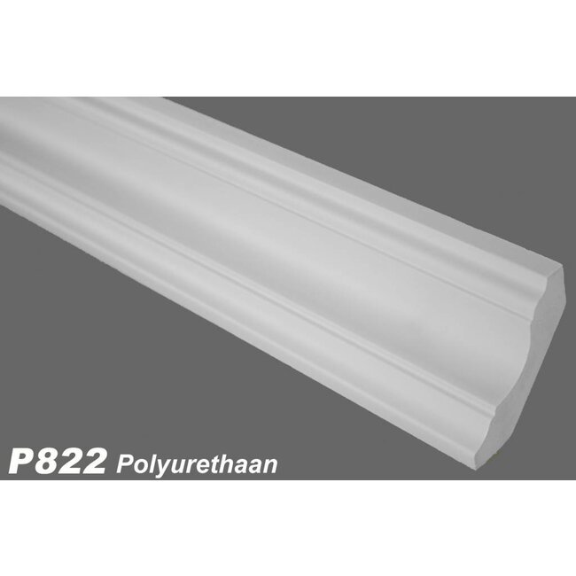 Grand Decor Sierlijsten P822 (50 x 48 mm), polyurethaan, lengte 2 m