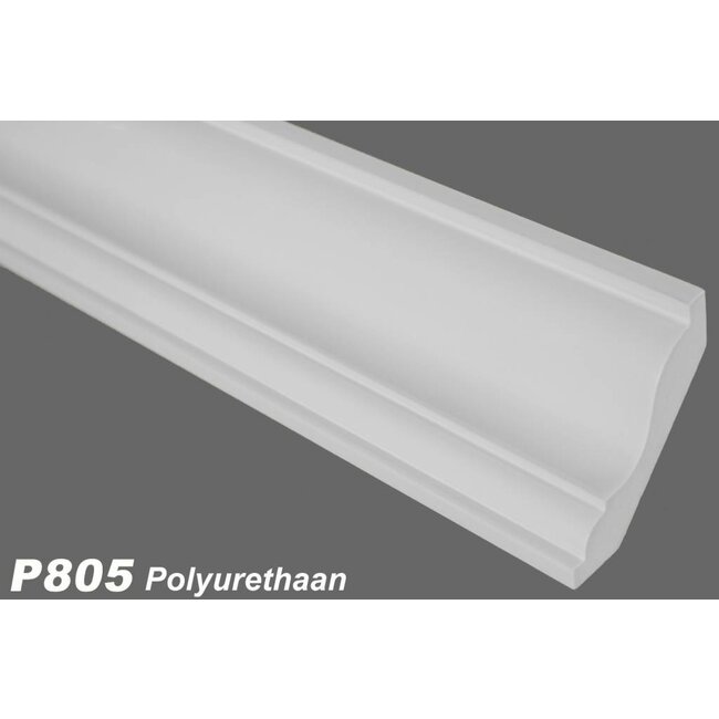 Grand Decor Kroonlijst P805 (57 x 53 mm), polyurethaan, lengte 2 m
