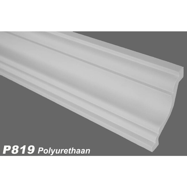 Grand Decor Kroonlijst P819 (68 x 68 mm), polyurethaan, lengte 2 m