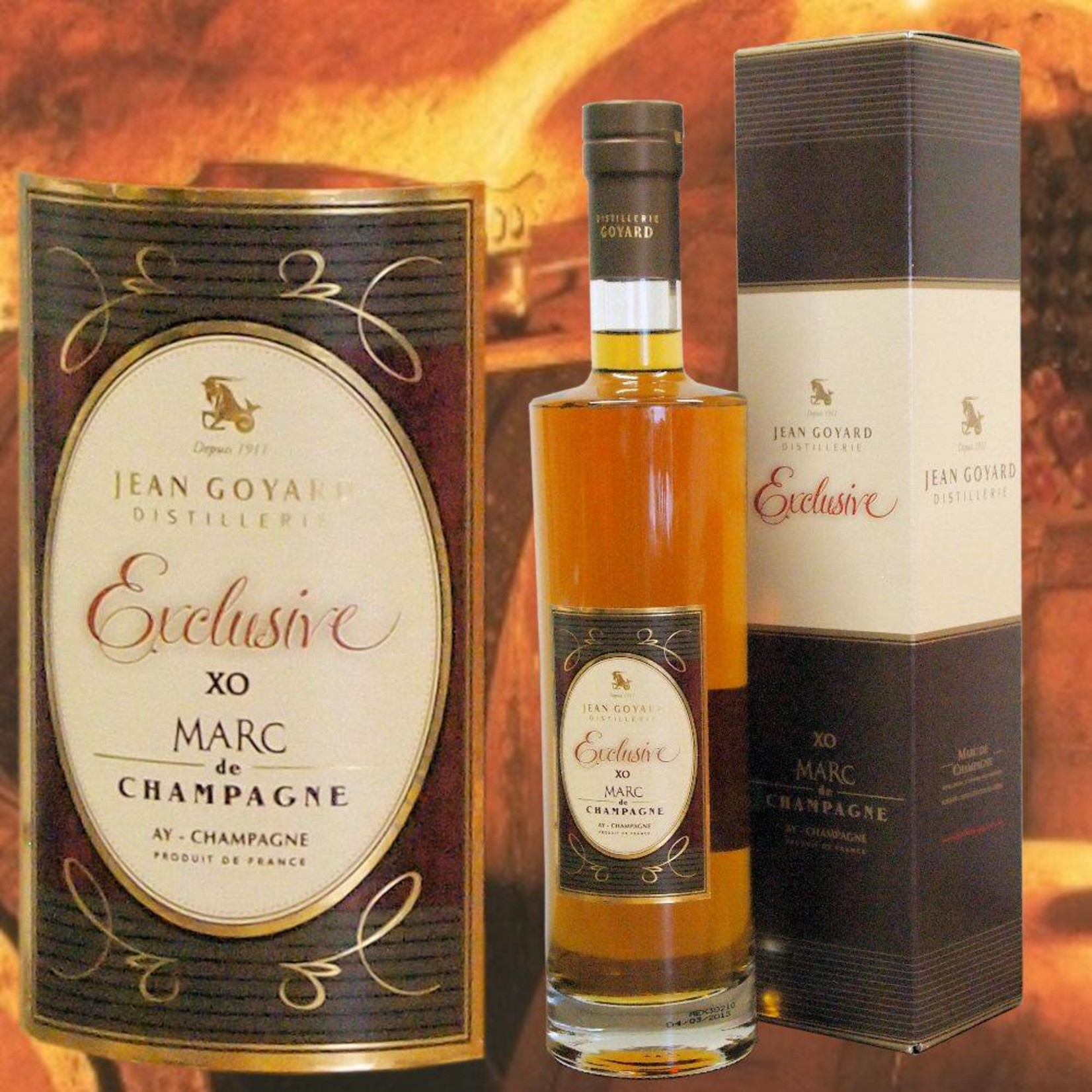 Distillerie Goyard Marc de Champagne Exclusive im Geschenkkarton