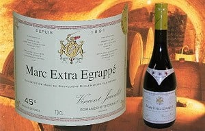 Jacoulot Extra Egrappé Marc de Bourgogne kräftiger Tresterbrand aus dem Burgund