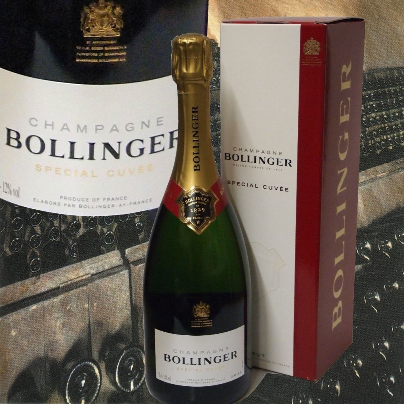 Champagne Bollinger Special Cuvée im Geschenkkarton