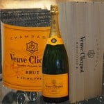 Veuve Clicquot Champagner Jeroboam in der Holzkiste