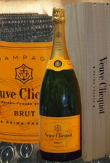 Veuve Clicquot Champagner 3 Liter Großflasche in der Holzkiste