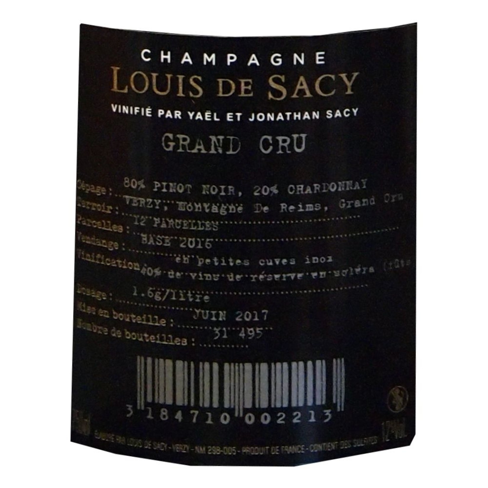 Louis de Sacy Champagner Grand Cru