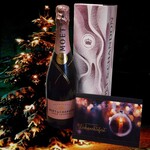 Moet & Chandon Champagner Brut Imperial rosé weihnachtlich limited Edition