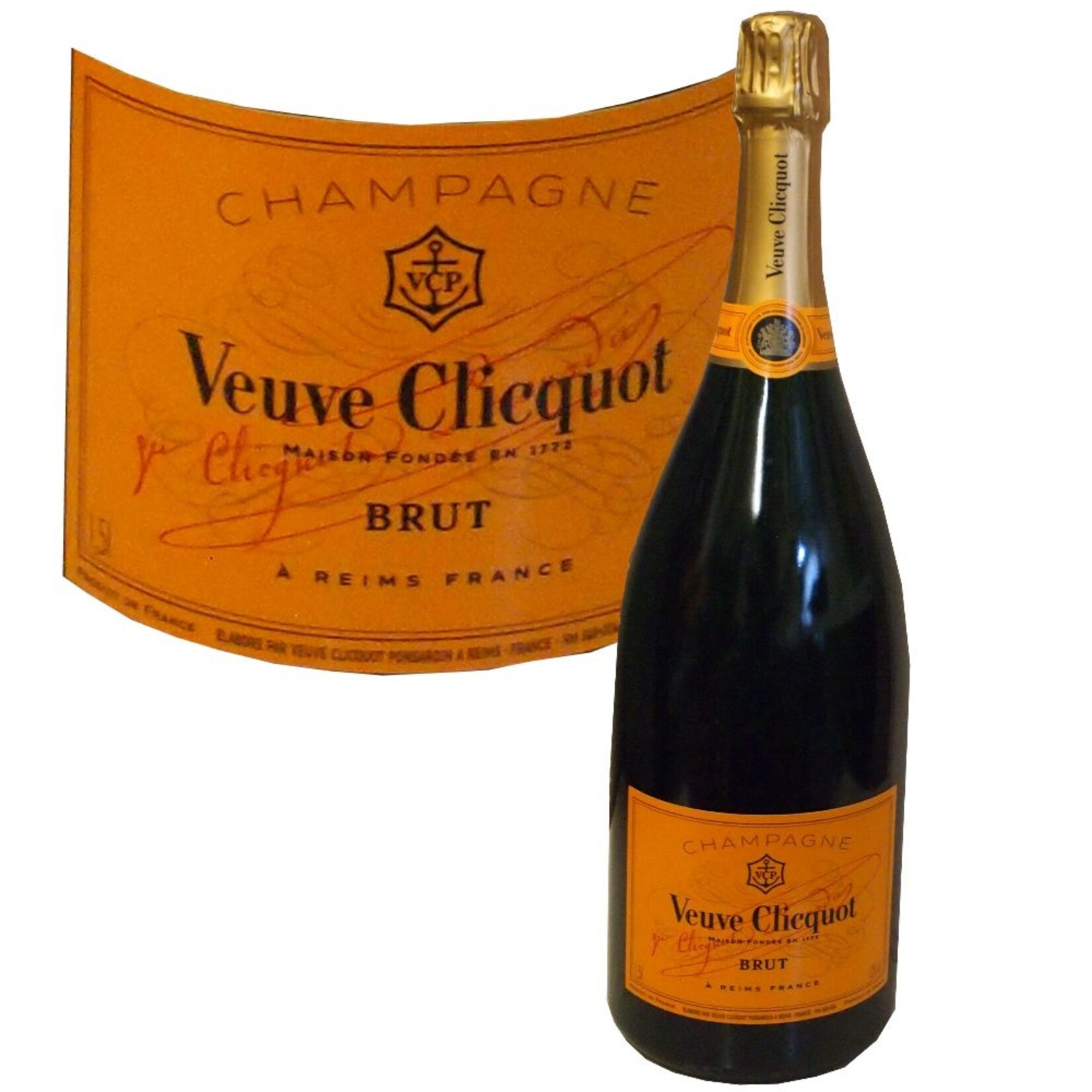 Veuve Clicquot Champagner Magnum  in Holzkiste