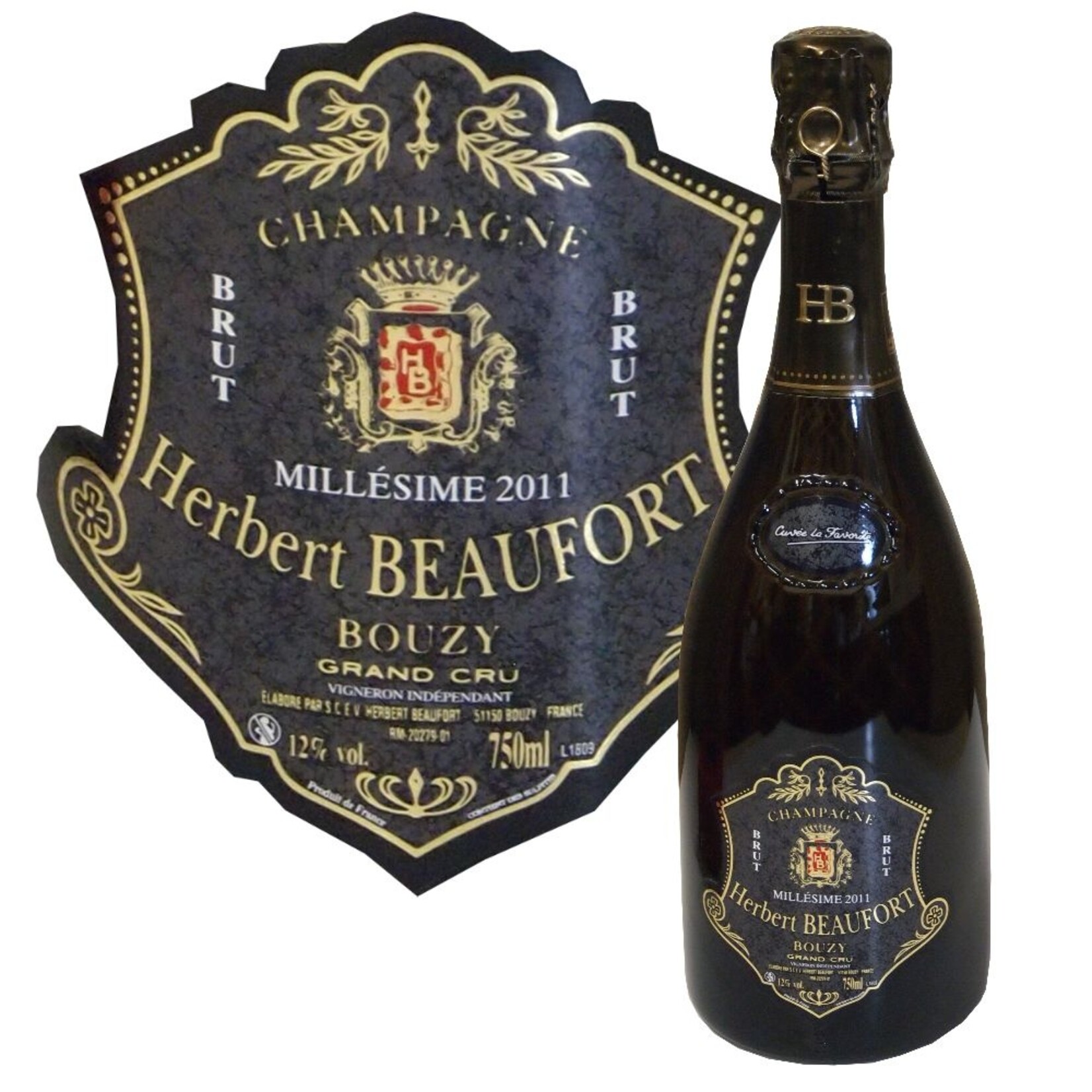 Herbert Beaufort Champagner Champagner Herbert Beaufort Cuvée la Favorite 2011