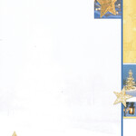 Weihnachtsbotschaft auf Schmuckpapier