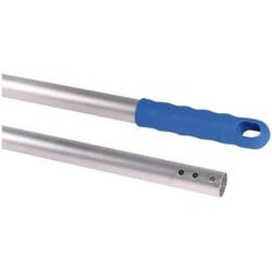 Moppstiel blau 140 cm, Ø 23,5 mm | Typ G | für Moppklemme und Wischmopp
