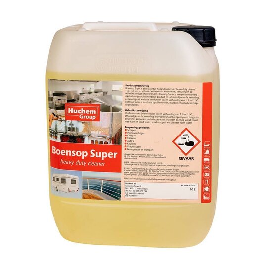 Huchem Bodenseife Super | Multi Cleaner | Allzweckreiniger | 10L