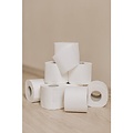 Huchem Toilettenpapier 3-lagig | 72 Rollen à 250 Blatt | 9 x 8 Rollen Zellstoff