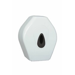 Toilettenpapierspender Mini Jumbo Wandmontage | ABS weiß | für Rollen bis 180 m