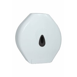 Toilettenpapierspender Maxi Jumbo Wandmontage | ABS weiß | für Rollen bis 380 m