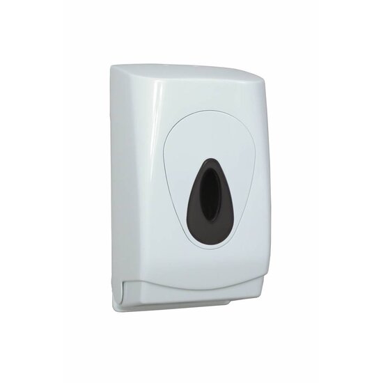 Huchem Toilettenpapierspender Bulkpack Wandmontage | ABS-Kunststoff weiß | Einzelblatt