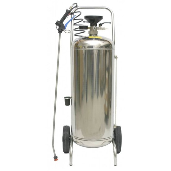 Floorpul Drucksprühgerät Edelstahl 50 L Spray Matic VAP INOX | fahrbar | 10 m Druckschlauch