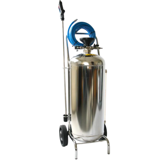 Huchem Schaumgerät Edelstahl 24 L Foam-Matic | INOX Druckluft-Schaumtank | für Lebensmittelindustrie