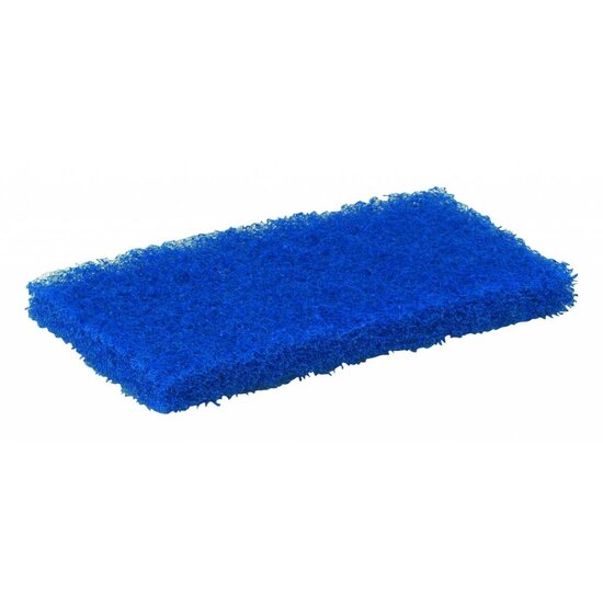 Huchem Scheuerpad mittel blau 245 x 125 mm | Doodlebug | für Hand- und Stielpadhalter