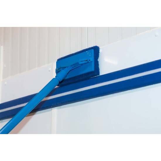 Huchem Scheuerpad mittel blau 245 x 125 mm | Doodlebug | für Hand- und Stielpadhalter
