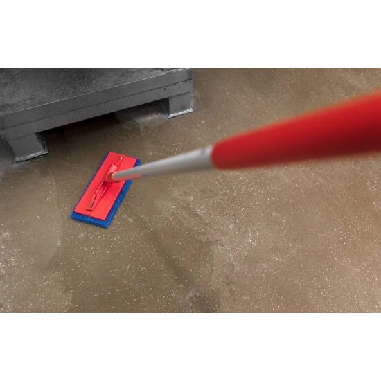 Huchem Scheuerpad mittel blau 245 x 125 mm | Doodlebug | für Hand- und Stielpadhalter