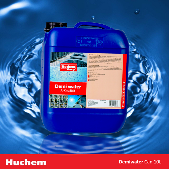 Huchem Demineralisiertes Wasser | Demi-Wasser | Osmosewasser | 10L