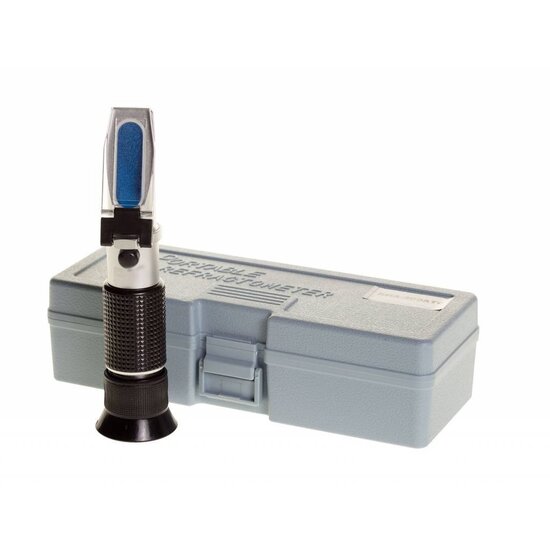 Huchem Glykol-Refraktometer mit ATC RHA-503 | Frostschutzprüfer | Propylenglykol & Ethylenglykol