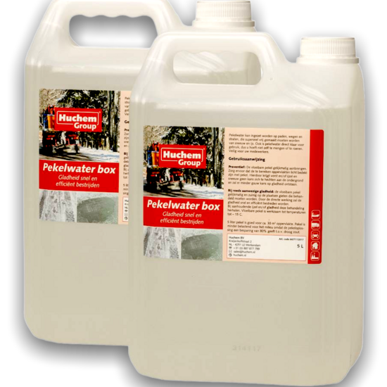Huchem Solewasserbehälter | 5 L | Streusalzlösung | Günstig