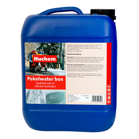 Huchem Solewasserbehälter | 10 L | Streusalzlösung | Günstig