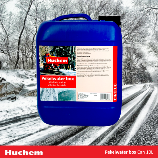 Huchem Solewasserbehälter | 10 L | Streusalzlösung | Günstig