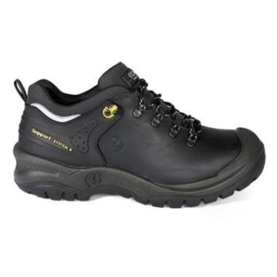 Huchem Grisport 801L / 901L Sicherheitshalbschuh S3 schwarz | Stahlkappe | Leder