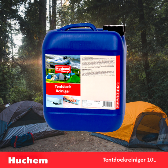 Huchem Zeltstoffreiniger | 10L | Markise | Bootspersening | Sonnenschirm | Plane