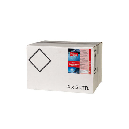 Huchem Demineralisiertes Wasser | 5L | Demi-Wasser | Entmineralisiert | Osmose