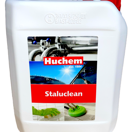 Huchem Edelstahl- & Aluminiumreiniger | 5L | Staluclean | Steelclean