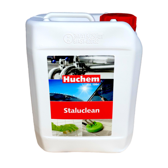Huchem Edelstahl- & Aluminiumreiniger | 5L | Staluclean | Steelclean