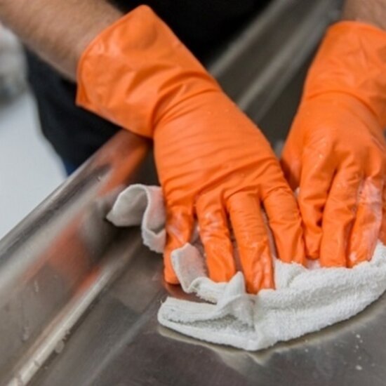 Huchem Edelstahl- & Aluminiumreiniger | 5L | Staluclean | Steelclean