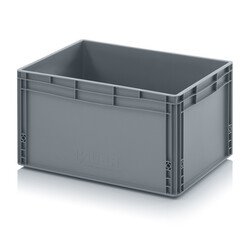 Eurobox 60 x 40 x 32 cm geschlossen | Stapelbehälter 53 Liter | Polypropylen