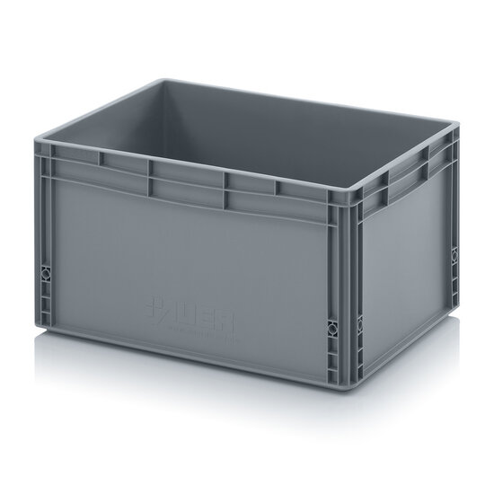 Huchem Eurobox 60 x 40 x 32 cm geschlossen | Stapelbehälter 53 Liter | Polypropylen